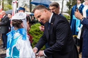 Prezydent Andrzej Duda w Szamotu³ach, fot. Tomasz Koryl