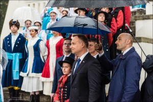 Prezydent Andrzej Duda w Szamotu³ach, fot. Tomasz Koryl